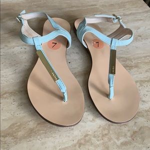 Calvin Klein mint sandals